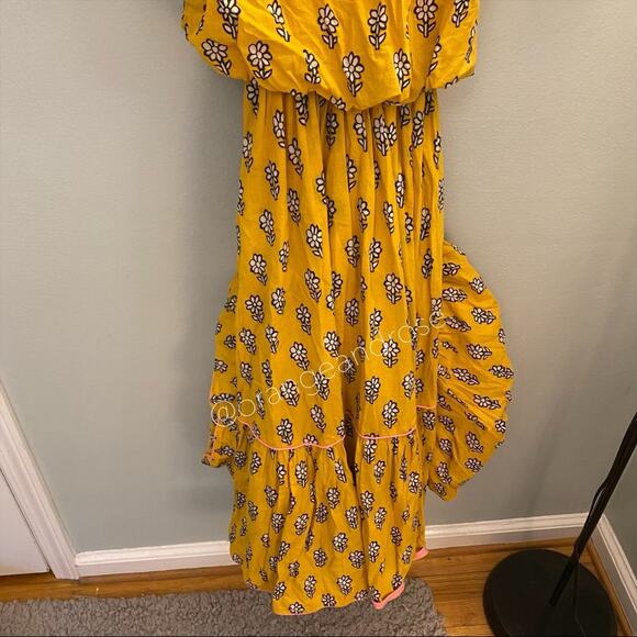 RHODE Yellow Frida Maxi Dress XS - Picture 12 of 16